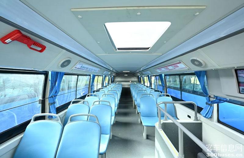 安凱純電動(dòng)雙層公交車GS9內(nèi)飾
